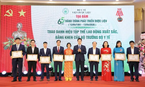 Viện Dược liệu ghi dấu ấn 65 năm với hơn 5.000 loài cây thuốc được nghiên cứu