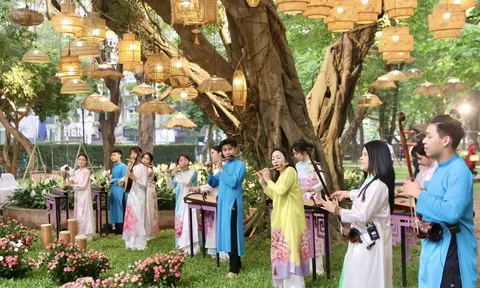 Tái hiện tinh hoa nghề thủ công trong không gian “Vườn Ánh sáng” tại Văn Miếu - Quốc Tử Giám