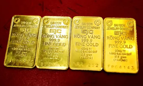 Giá vàng hôm nay (13-4): Vàng miếng giảm 2,1 triệu đồng/lượng so với một tuần trước