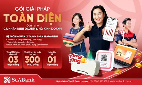SeABank tung “combo” giải pháp toàn diện giúp hộ kinh doanh số hóa dòng tiền