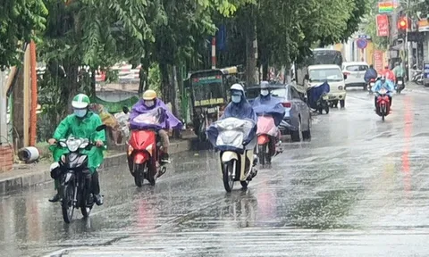 Thời tiết hôm nay (17-4): Khu vực Bắc Bộ có mưa, mưa vừa