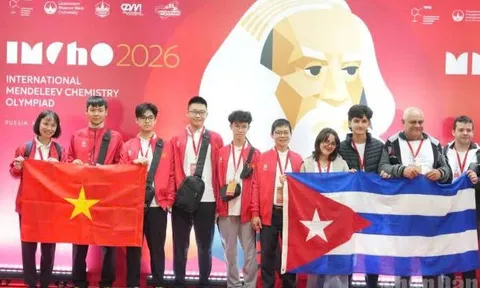 Việt Nam tham dự kỳ thi Olympic Hóa học quốc tế Mendeleev tại Nga