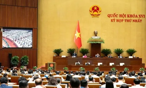 Sáng nay (24-4), Quốc hội biểu quyết thông qua nhiều dự án luật, nghị quyết và bế mạc Kỳ họp thứ nhất