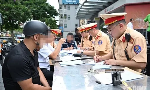 Hà Nội: Xử lý 429 trường hợp vi phạm nồng độ cồn dịp nghỉ lễ Giỗ Tổ Hùng Vương