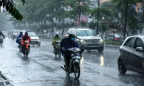 Thời tiết hôm nay (7-5): Bắc Bộ đón mưa dông diện rộng, có nơi mưa rất to