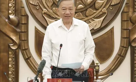 Tổng Bí thư, Chủ tịch nước Tô Lâm làm việc với Văn phòng Chủ tịch nước