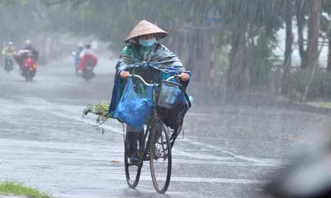 Thời tiết hôm nay (18-5): Mưa rào và dông diện rộng