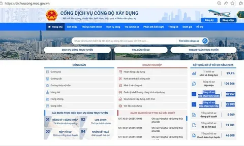 Bộ Xây dựng công bố cắt giảm, đơn giản hóa gần 300 thủ tục hành chính