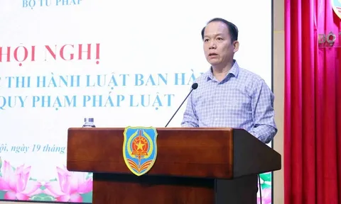 Hoàn thiện thể chế, nâng cao chất lượng xây dựng văn bản quy phạm pháp luật