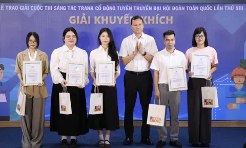 Trao giải Cuộc thi sáng tác tranh cổ động tuyên truyền Đại hội Đoàn toàn quốc lần thứ XIII