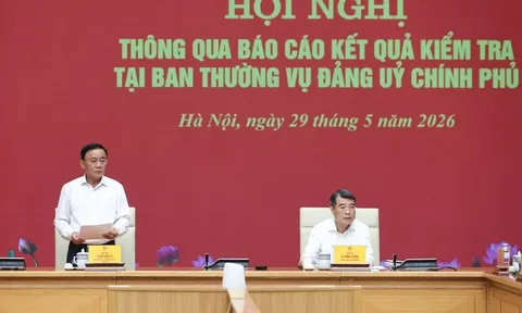 Đoàn kiểm tra của Bộ Chính trị: Đảng ủy Chính phủ hoàn thành khối lượng công việc lớn, có những đột phá