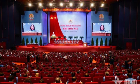 Đại hội XIV Công đoàn Việt Nam khai mạc phiên thứ nhất
