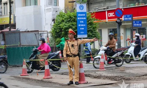 Hà Nội: Chủ động bảo đảm an toàn giao thông tại hơn 70 vị trí rào chắn phục vụ các dự án trọng điểm