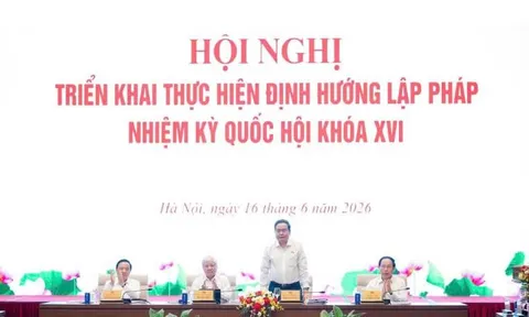 Triển khai thống nhất, đồng bộ định hướng lập pháp nhiệm kỳ Quốc hội khóa XVI