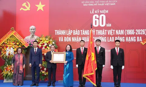 Bảo tàng Mỹ thuật Việt Nam kỷ niệm 60 năm thành lập và đón nhận Huân chương Lao động hạng Ba