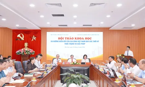 Nhận diện xu hướng biến đổi của gia đình Việt Nam trong giai đoạn mới