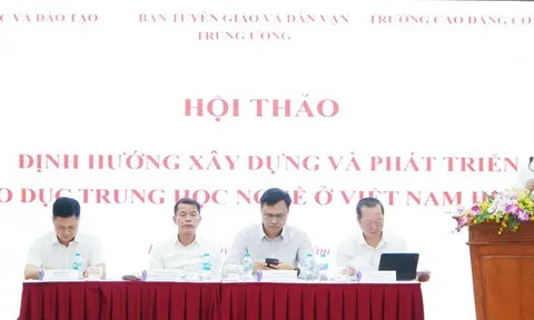 Xây dựng trung học nghề thành hướng giáo dục có chất lượng, có chuẩn mực, có giá trị xã hội