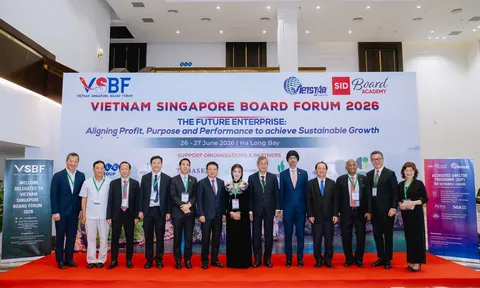 Diễn đàn Quản trị cấp cao Việt Nam - Singapore 2026: Định hình doanh nghiệp tương lai vì tăng trưởng bền vững