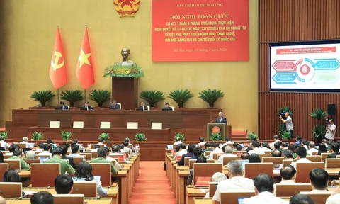Hội nghị toàn quốc sơ kết 1 năm 6 tháng triển khai thực hiện Nghị quyết số 57