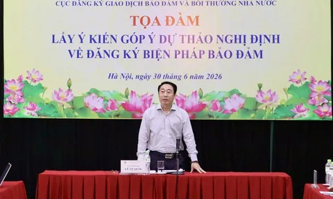Lấy ý kiến hoàn thiện dự thảo Nghị định về đăng ký biện pháp bảo đảm