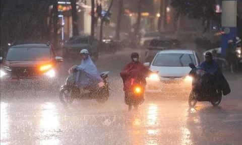 Thời tiết hôm nay (10-7): Miền Bắc mưa dông kéo dài