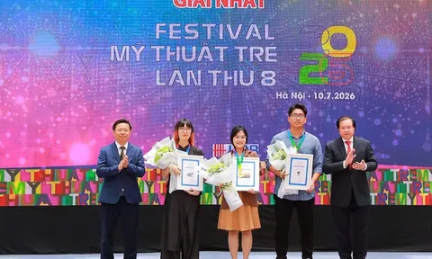 Tôn vinh 31 tác phẩm xuất sắc tại Festival Mỹ thuật trẻ lần thứ 8 năm 2026