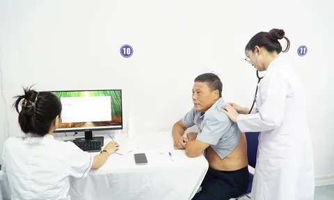 Hà Nội: 100% người dân phường Hồng Hà sẽ được khám sức khỏe, lập hồ sơ điện tử