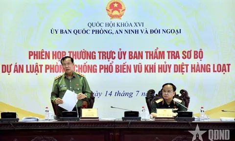 Góp ý Dự án Luật Phòng, chống phổ biến vũ khí hủy diệt hàng loạt