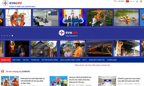 Công ty Điện lực Quảng Ngãi bị chỉ ra tồn tại trong quản lý, cung cấp thông tin trên môi trường mạng