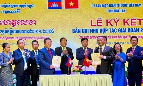 Đắk Lắk và Mondulkiri thúc đẩy hợp tác, xây dựng tuyến biên giới hòa bình, ổn định