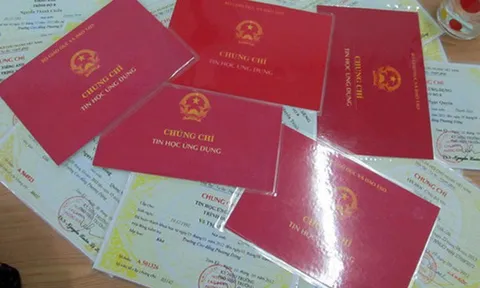 Đề xuất thống nhất công nhận chứng chỉ trong hệ thống giáo dục quốc dân