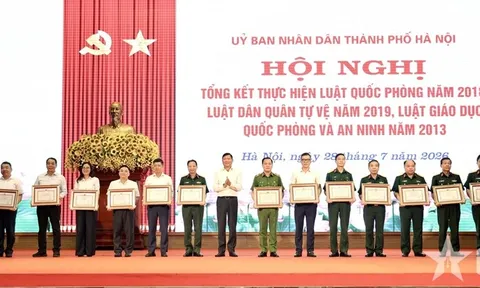 Hà Nội thực hiện nghiêm túc Luật Quốc phòng, Luật Dân quân tự vệ, Luật Giáo dục quốc phòng và an ninh