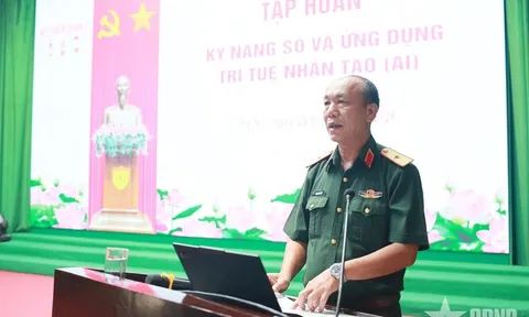 Học viện Quân y: Tập huấn kỹ năng số và ứng dụng trí tuệ nhân tạo