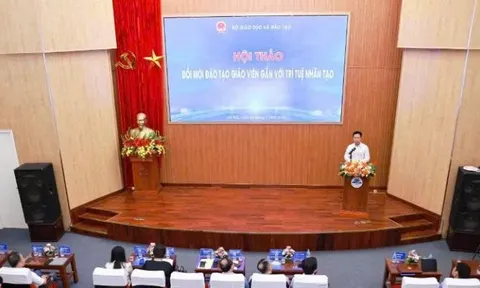 Tham vấn hoàn thiện chính sách đào tạo giáo viên gắn với trí tuệ nhân tạo