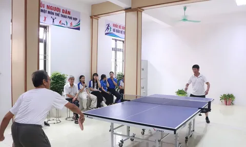 Hà Nội ra mắt mô hình điểm thiết chế Nhà văn hóa - Khu thể thao tại xã Phú Xuyên