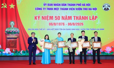 Vườn thú Hà Nội đánh dấu 50 năm phát triển, đặt mục tiêu trở thành trung tâm bảo tồn hiện đại