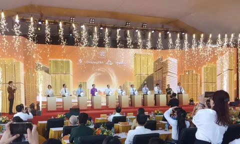 Hà Nội khởi công khu đô thị ven sông Hồng tại Lĩnh Nam, quy mô 148.000 dân