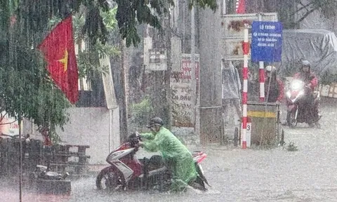 Thời tiết hôm nay (18-8): Bắc Bộ bước vào đợt mưa lớn