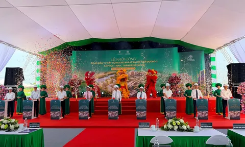 Khởi công dự án Tiên Dương 2 hơn 8.000 căn hộ, thêm nguồn cung nhà ở xã hội cho Hà Nội