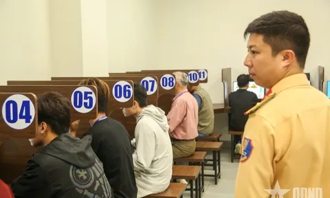Thông báo lịch kiểm tra phục hồi điểm giấy phép lái xe tháng 8 năm 2026
