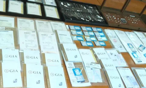 Cơ quan công an thông tin kết quả giám định kim cương trong vụ án buôn lậu xuyên quốc gia