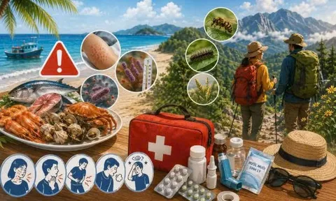 Bí kíp bỏ túi để tránh nguy cơ ngộ độc, dị ứng khi đi du lịch trong kỳ nghỉ 2/9