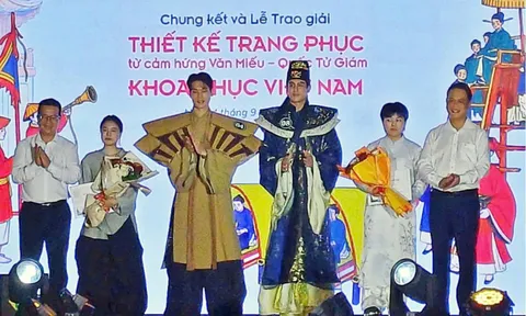 Khi di sản Văn Miếu - Quốc Tử Giám truyền cảm hứng cho thời trang đương đại