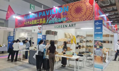 Hà Nội đưa sản phẩm làng nghề vươn tầm tại Hội chợ quốc tế Hàng thủ công mỹ nghệ Nhật Bản 2026 