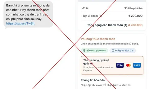 Cảnh báo thủ đoạn giả danh cơ quan công an gửi tin nhắn 'phạt nguội' để lừa đảo