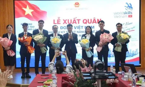 12 thí sinh Việt Nam lên đường dự Kỳ thi Kỹ năng nghề thế giới lần thứ 48-2026