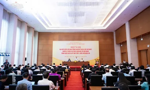 Đại biểu Quốc hội hoạt động chuyên trách thảo luận về nhóm dự án luật thuộc lĩnh vực hành chính, tư pháp