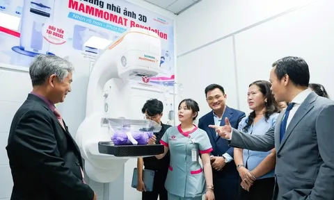 Lần đầu tiên ĐBSCL có hệ thống nhũ ảnh 3D tích hợp AI hỗ trợ phát hiện sớm ung thư vú
