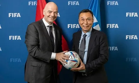 Chủ tịch FIFA Gianni Infantino đến Việt Nam
