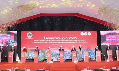 Hà Nội giao gần 11ha đất cho Công ty Minh Hà xây dựng Cụm công nghiệp Nghĩa Hương